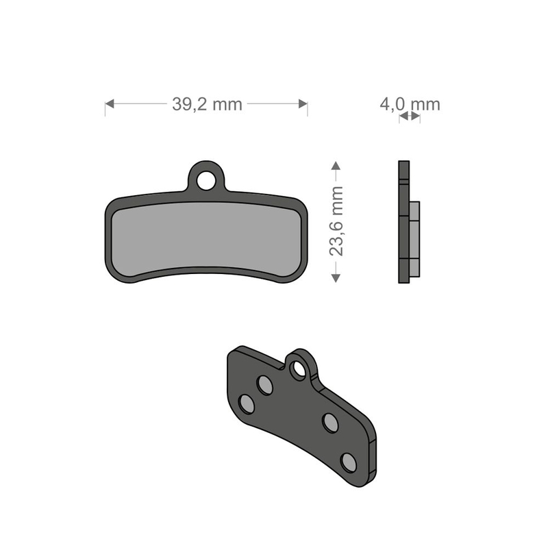 Almohadillas Performance Tech para el sistema XTR/QUADIEN/HD SHIMANO/TRP