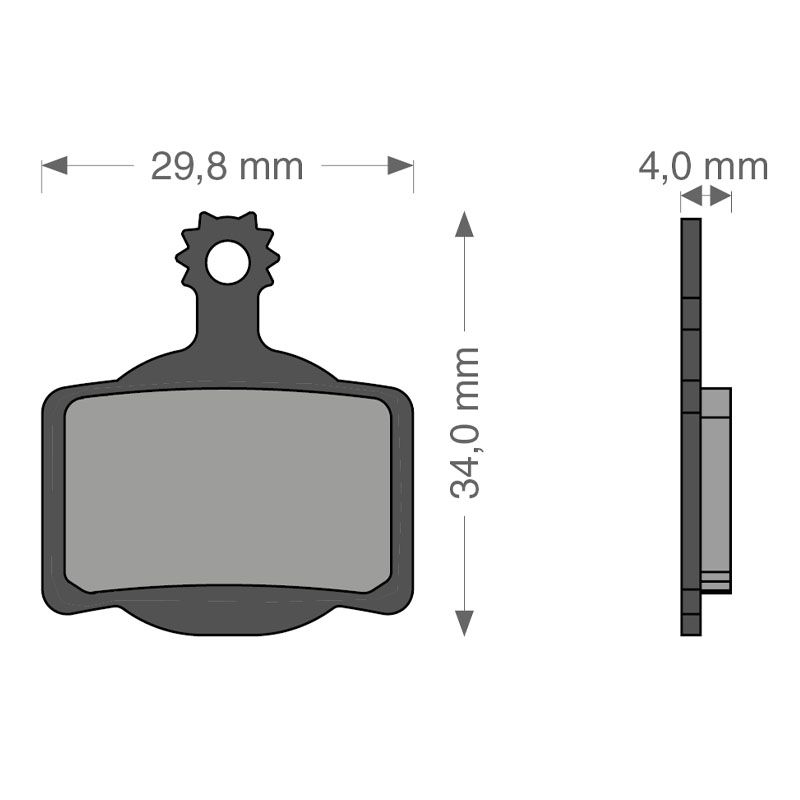 Almofadas versáteis para sistema CAMPAGNOLO