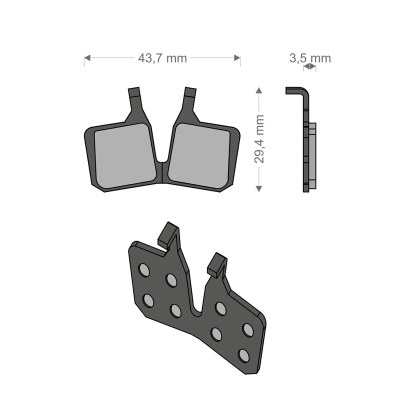 Sinter Tech Pads pour système MAGURA MT5/MT7