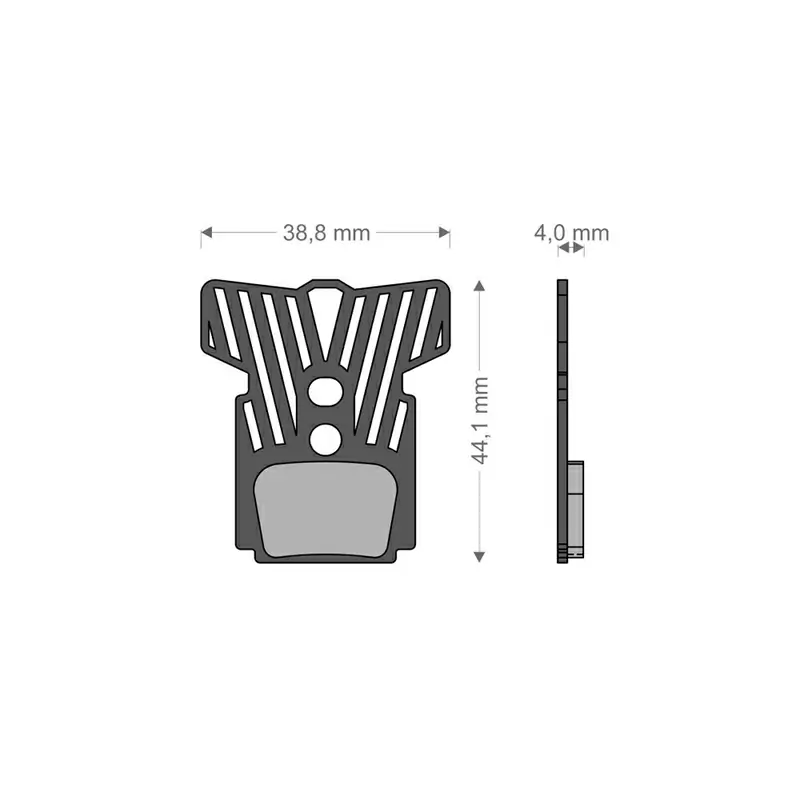 Almofadas Light Tech para sistema T1 RACING/R1/MEGA/RX/CURA FORMULA - image