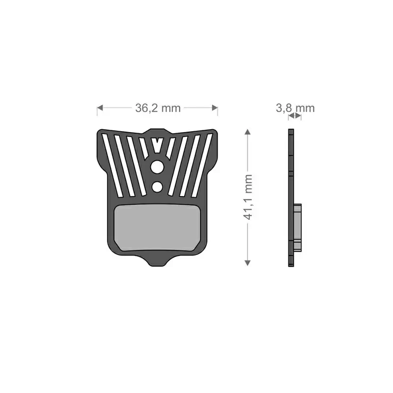 Almofadas Light Tech para sistema ELIXIR 9/7/CR/XX/X0/T/TL AVID/SRAM - image