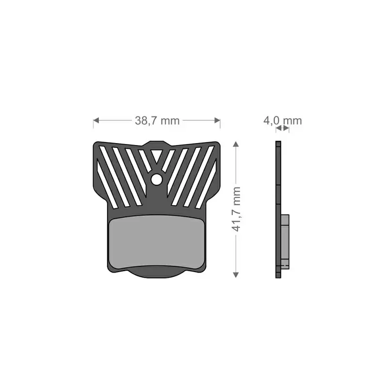 Pastiglie Light Tech per Impianto MT2-8 DISK MAGURA - image