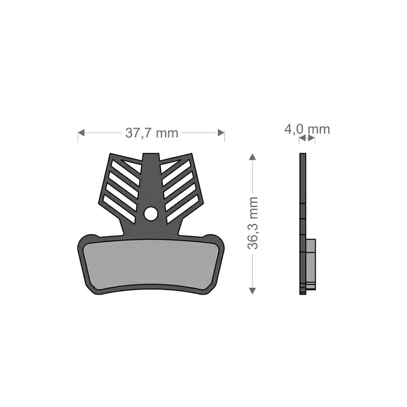 Almohadillas Light Tech para el sistema XO-ELIXIR TRAIL/RSC/R/T AVID/SRAM - image