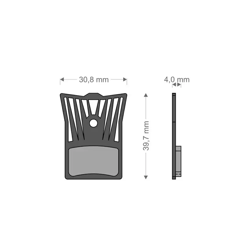 Pastiglie Light Tech per Impianto DURACE/XTR/MCX1 SHIMANO/REVER/TEKTRO - image