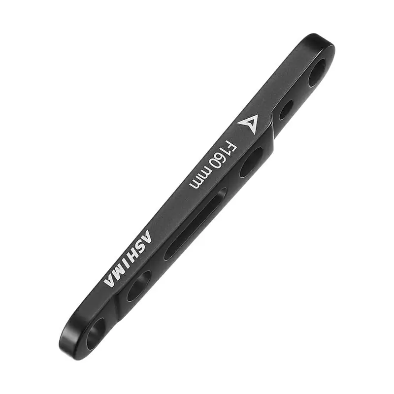 Brake Caliper Adapter AU53 Front: 160mm / 180mm Black - image