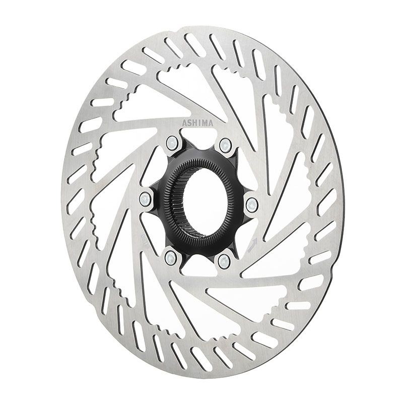 Disque de frein ARO-28 220mm x 2mm pour vélo électrique argent 308gr - Center Lock