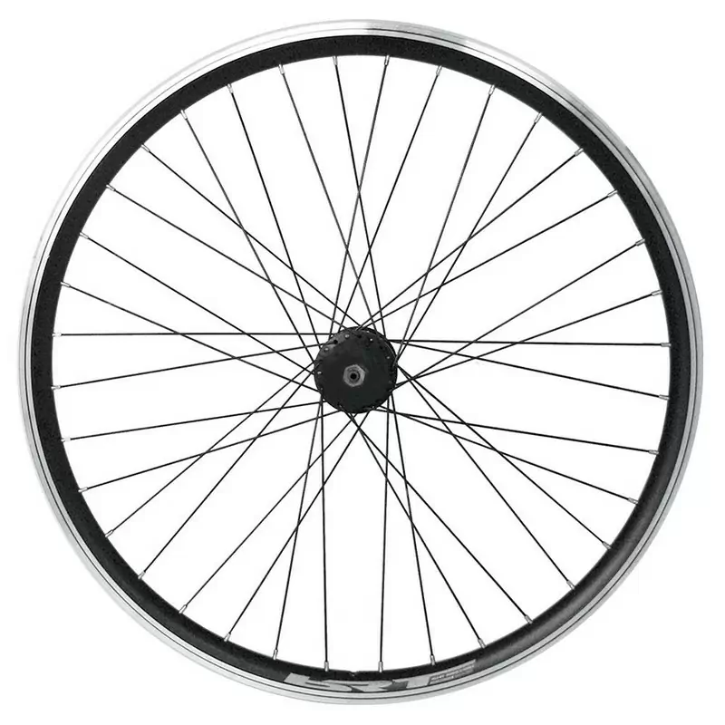Rueda Trasera 26'' x 1.75 Canal: Buje Rosca 20mm 6/7V con - image