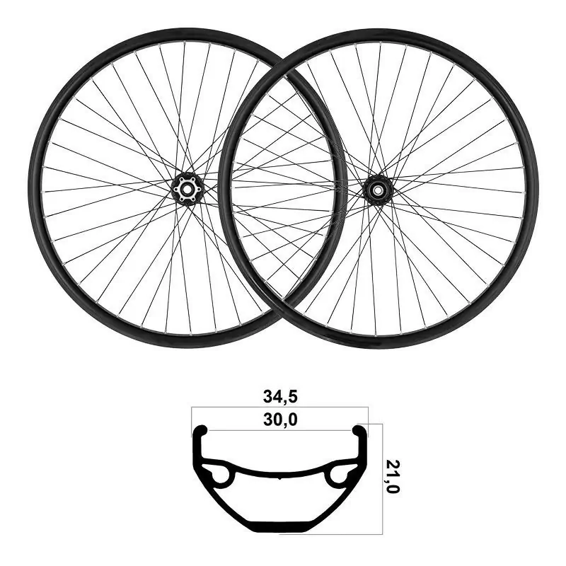 Ruedas MTB TLR Shimano de 27,5