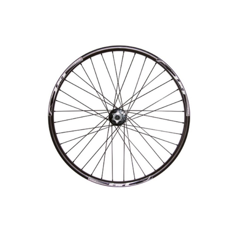 Ruota Posteriore 24'' MTB QR135 Cerchio Doppia Camera Mozzo a Filetto 6/7v