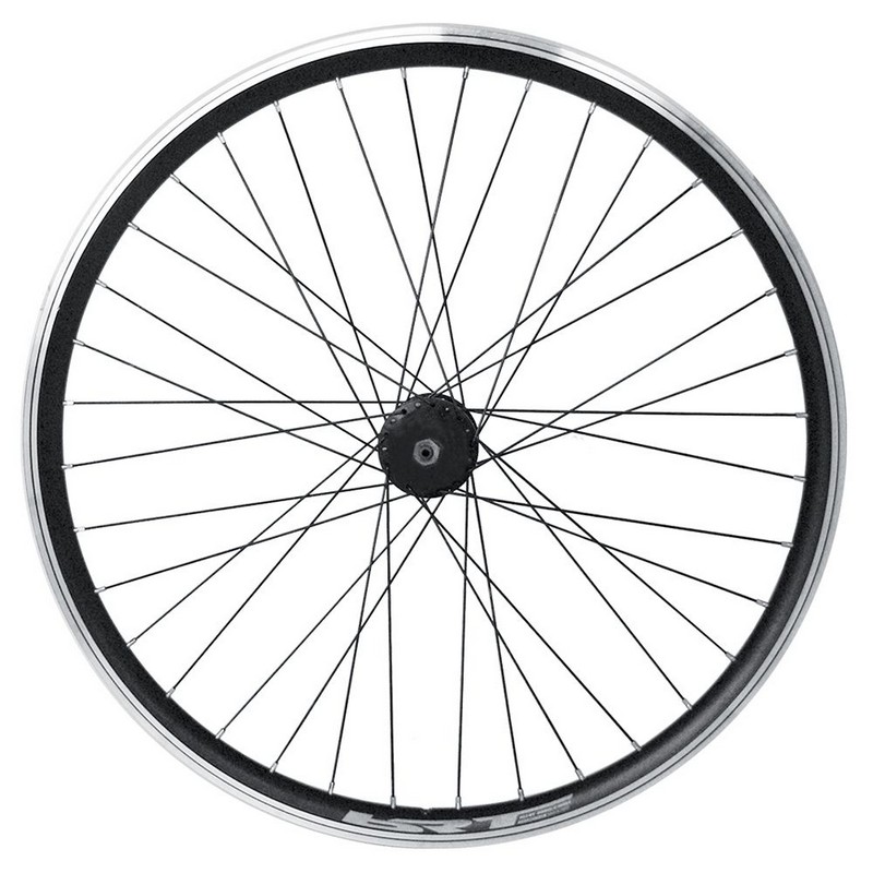 Rear Wheel 20'' Aluminum 6/7v Nuts Black