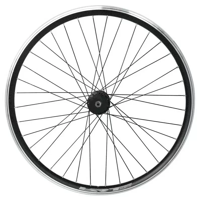 Rear Wheel 20'' Aluminum 6/7v Nuts Black - image