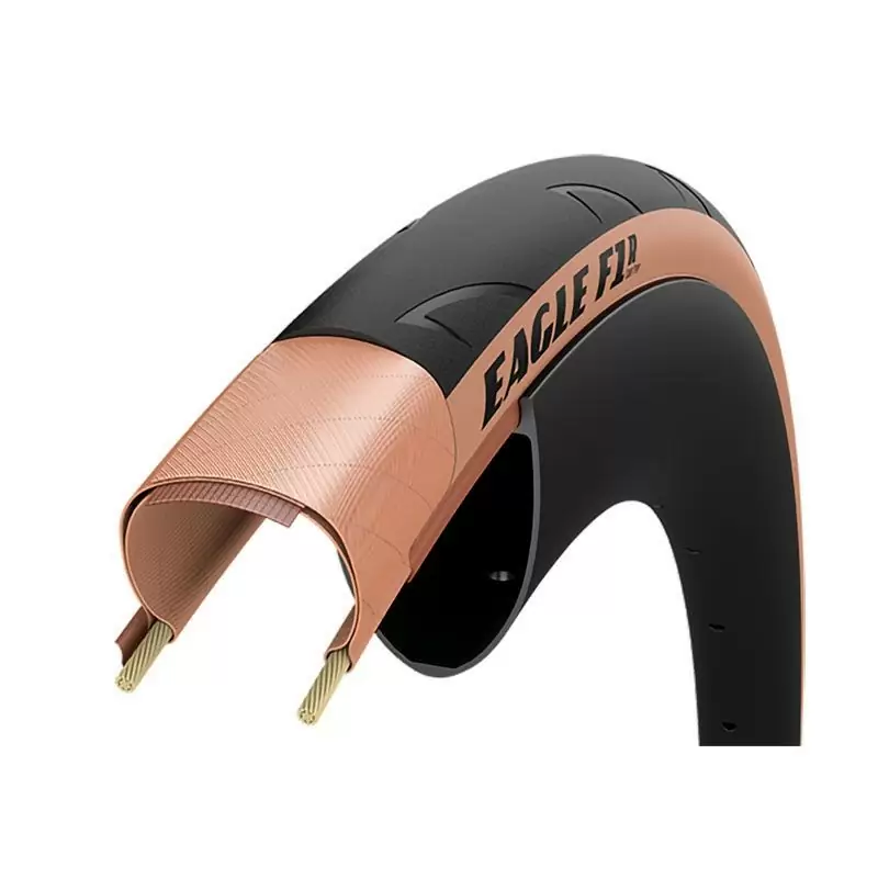 Copertone EAGLE F1 R 700x28 Tube Type Nero/Para - image