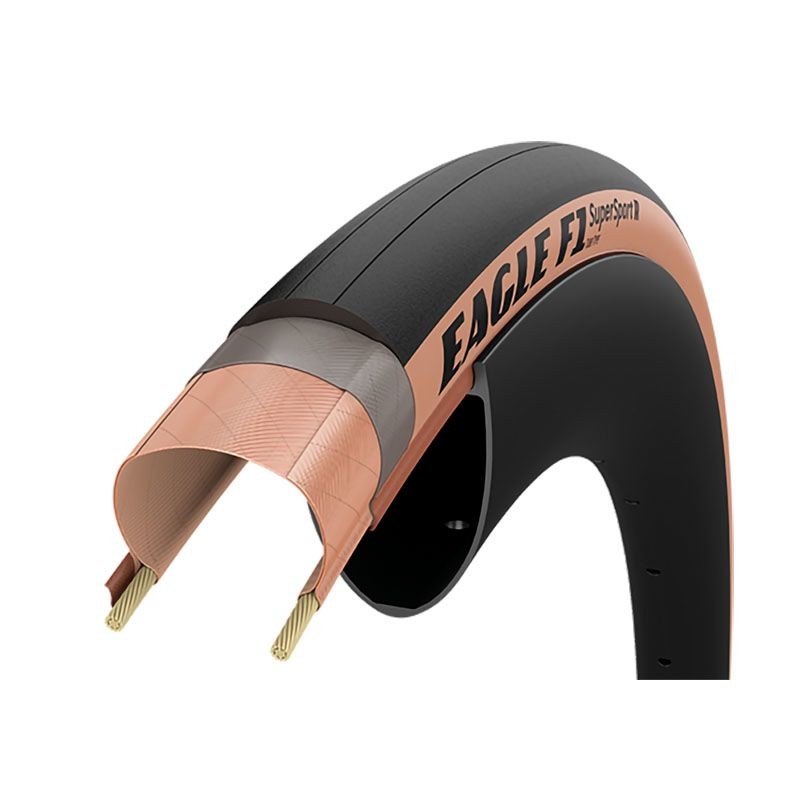 Cache 700x25 EAGLE F1 Supersport R Tube Type Noir/Para