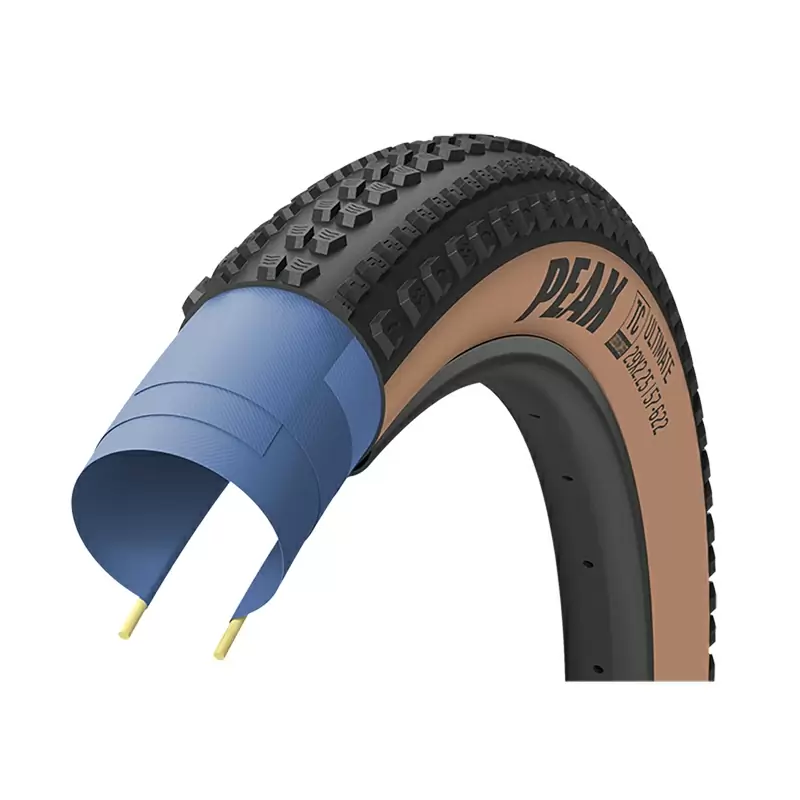 Neumático 27,5x2,25 PEAK Tubeless Completo Cross Country Negro/Para - image