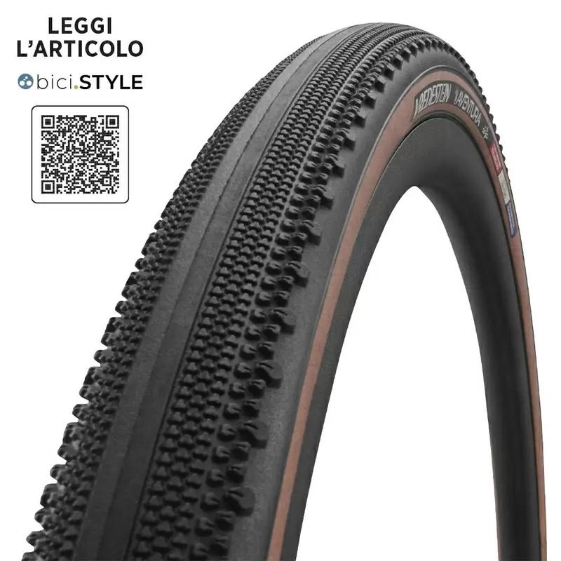 Tire 700x44 AVENTURA SETA Gravel Tubeless Ready Black/Para 120TPI - image