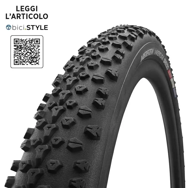 Neumático 27,5x2 AVENTURA RAW Gravel Tubeless Ready Negro 120TPI - image