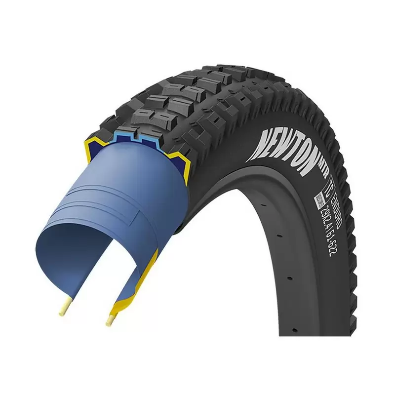 Pneu 29x2.4 NEWTON MTR Tubeless Completo Enduro Traseiro Preto - image