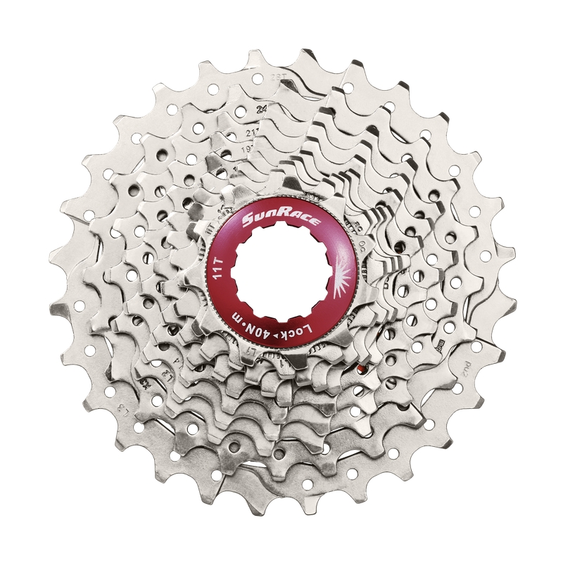 ROAD Kassette 11v 11/30t Aluminium Silber – SHIMANO Körper