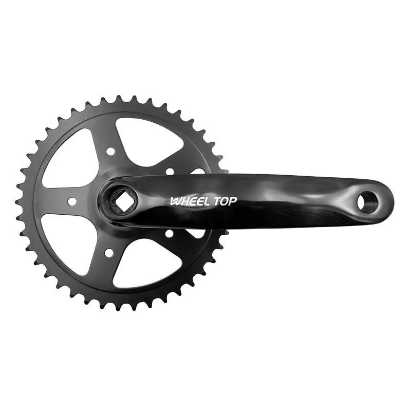 CITY Crankset 1x7/8S 42 Teeth x Aluminum Crank: 170mm Black - image