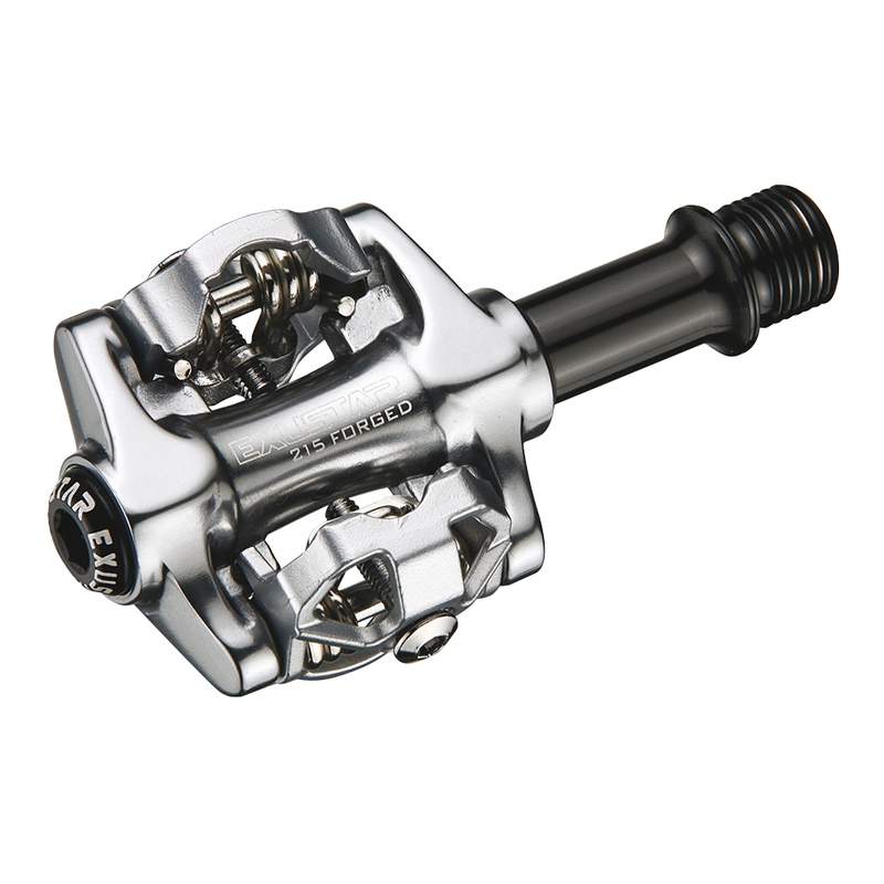 Pedales MTB XC SPD en Aluminio con Pasador sobre Rodamiento 85x68x34mm