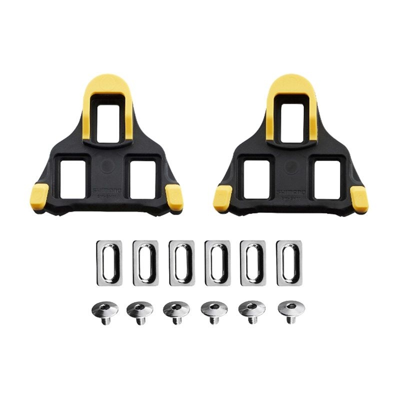 ROAD SPD-SL SM-SH11 Crampons Fixes 6° Jaunes Antidérapants