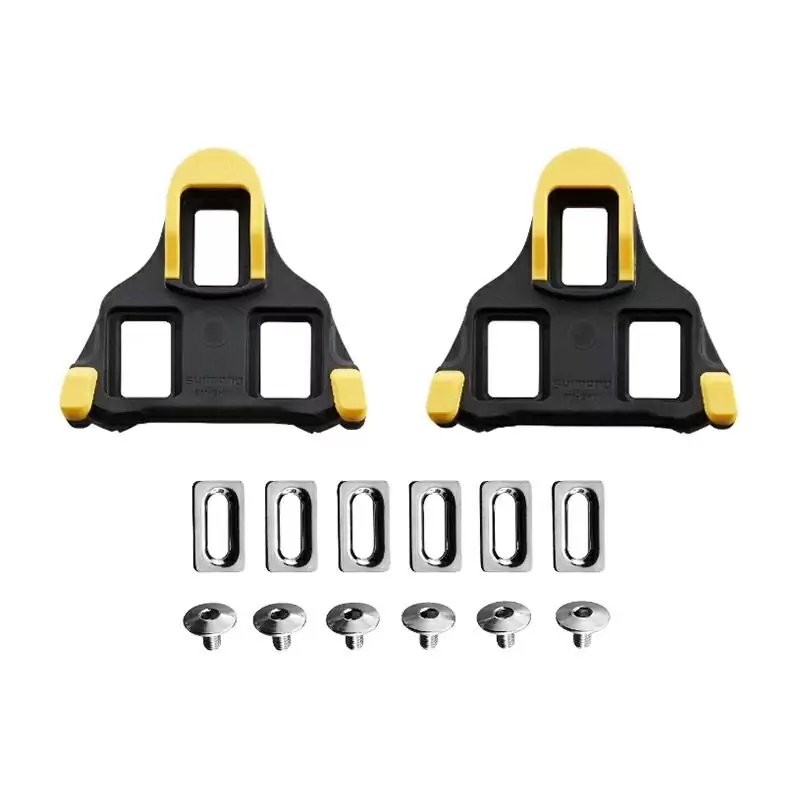 ROAD SPD-SL SM-SH11 Crampons Fixes 6° Jaunes Antidérapants - image