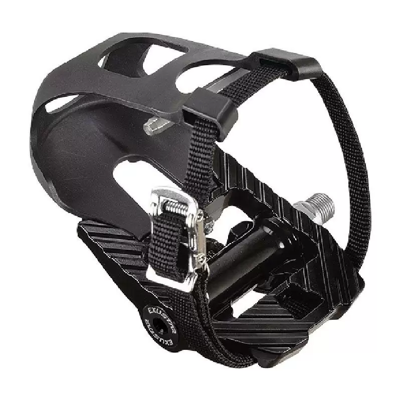 E-PS816-C8 Indoor Spinbike Pedals in Aluminum - Cr-Mo Axle 98x115mm - image