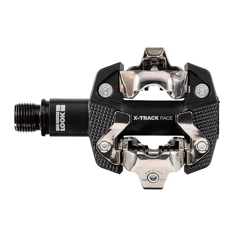Paar X-Track Race Pedals SPD-Pedale schwarz