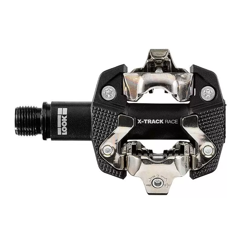 Paar X-Track Race Pedals SPD-Pedale schwarz - image