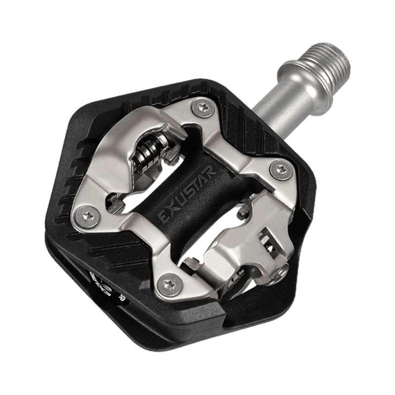Pedales MTB E-PM245 en Termoplástico Negro