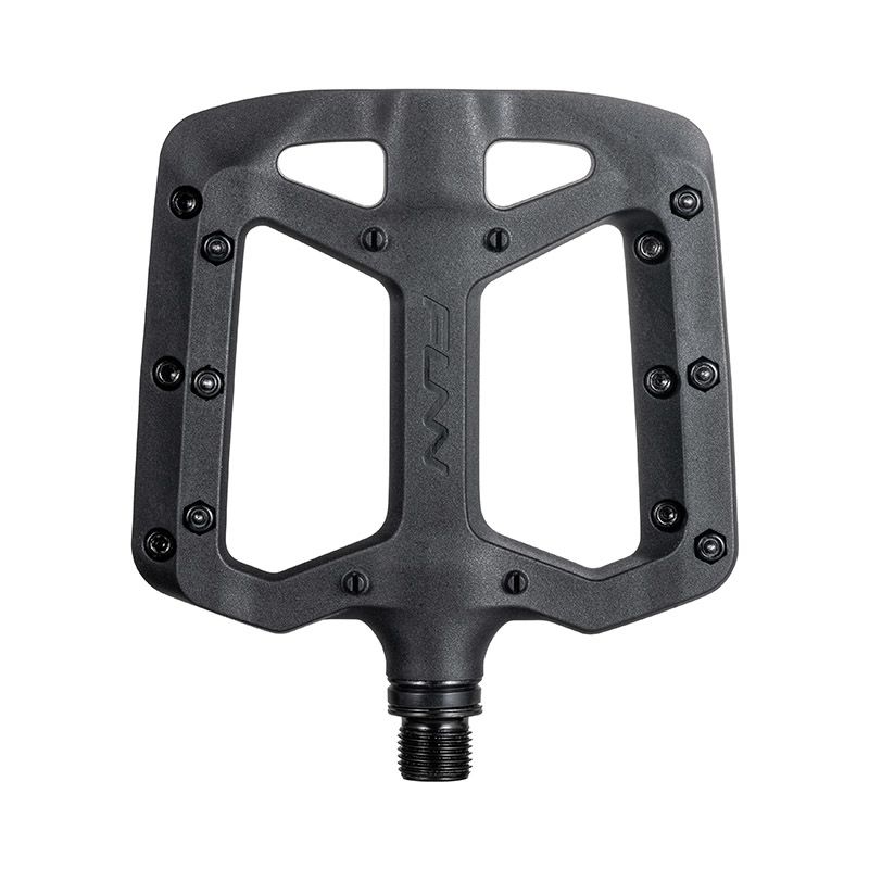 TAIPAN-Pedale 105 x 100 x 14 mm aus schwarzem Thermoplast