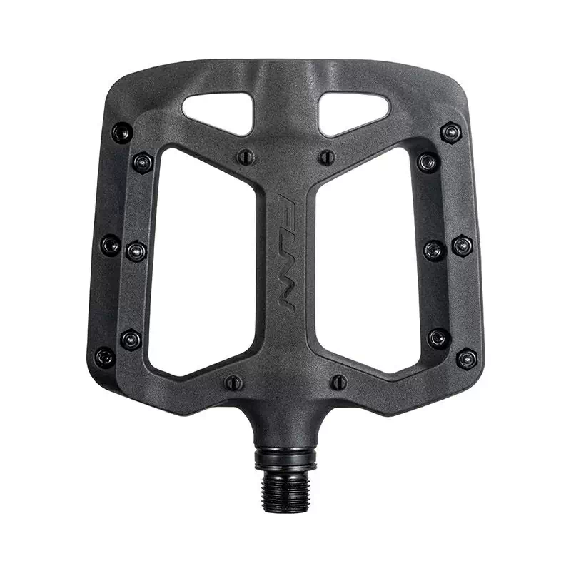 TAIPAN-Pedale 105 x 100 x 14 mm aus schwarzem Thermoplast - image