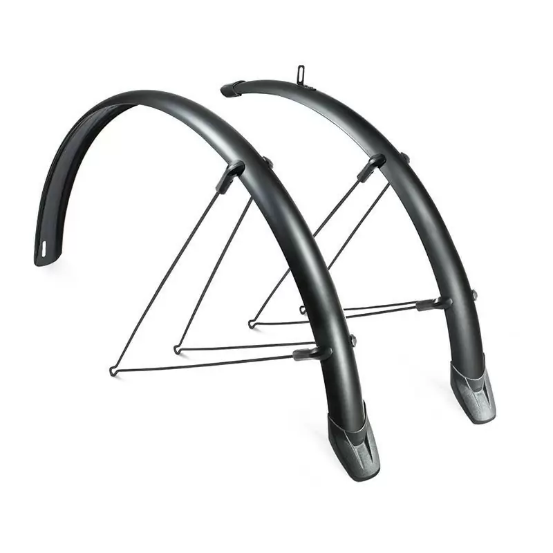 Schutzblech 28 x L36 mm Condorino Schwarz – Rapid System (Paar) - image