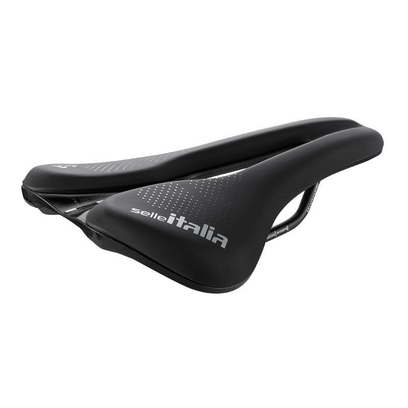 Sella Novus Evo Boost Superflow Endurance Tm L Telaio In Manganese Soft-Tek Nero