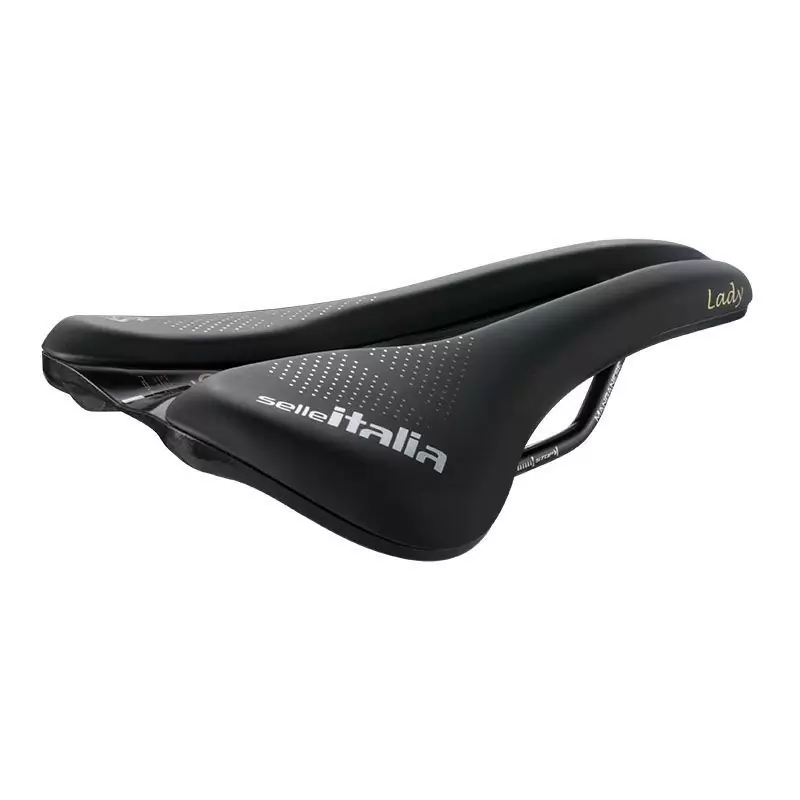 Sillín Novus Evo Boost Superflow Lady TM L, cuadro Black Manganese Soft-Tek - image