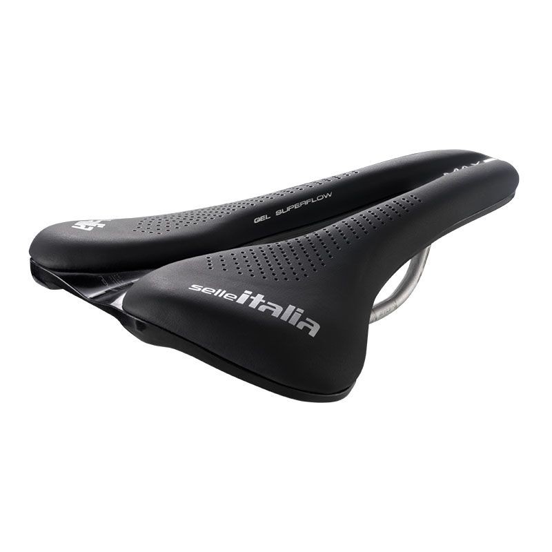 Sela Max Novus Evo Boost Gel Superflow, estrutura preta Ti 316 Fibra-Tek