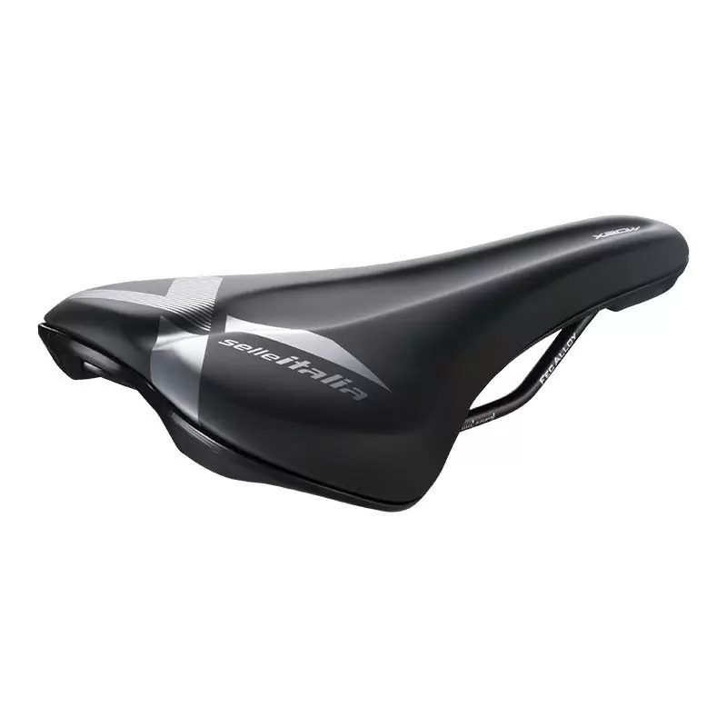 Sella X-Bow TM L Telaio In Fec Alloy Soft-Tek Nero - image