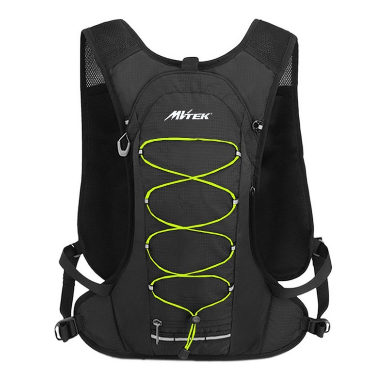 KUMHA Trinkrucksack 44x21cm - 13lt Schwarz/Gelb