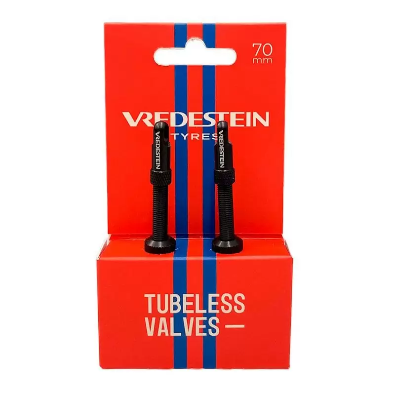 Valvola Tubeless 70mm Nero - image