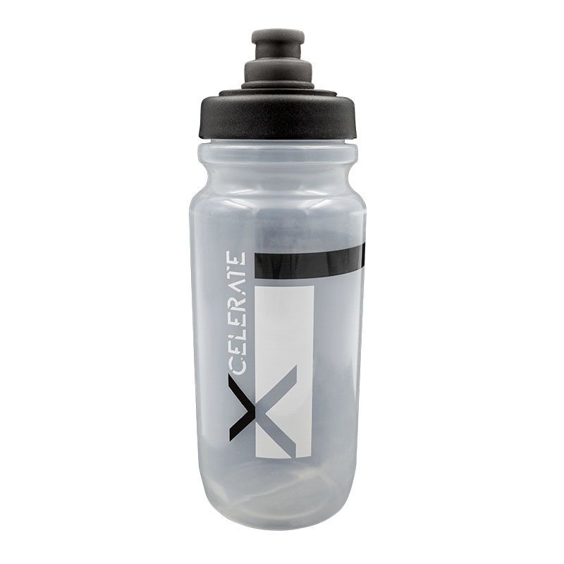 Borraccia X-CELERATE 550ml x Peso: 66gr Trasparente/Nero