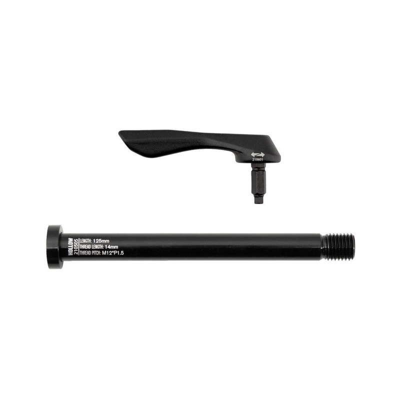 Eflitzer axis kit with passing pin and lever