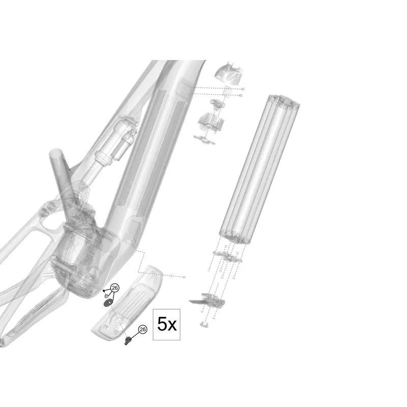Kit Montaggio Per Paramotore Per Gen 5 CX CF - image