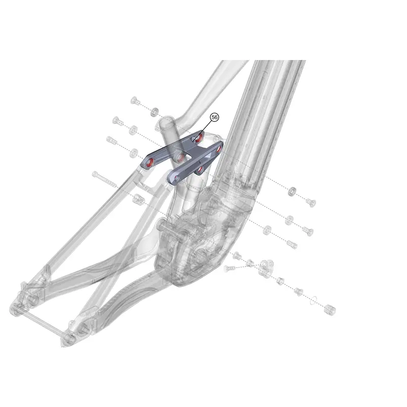 Bilanciere Carro Posteriore Telaio Overvolt 5 Generazione - image