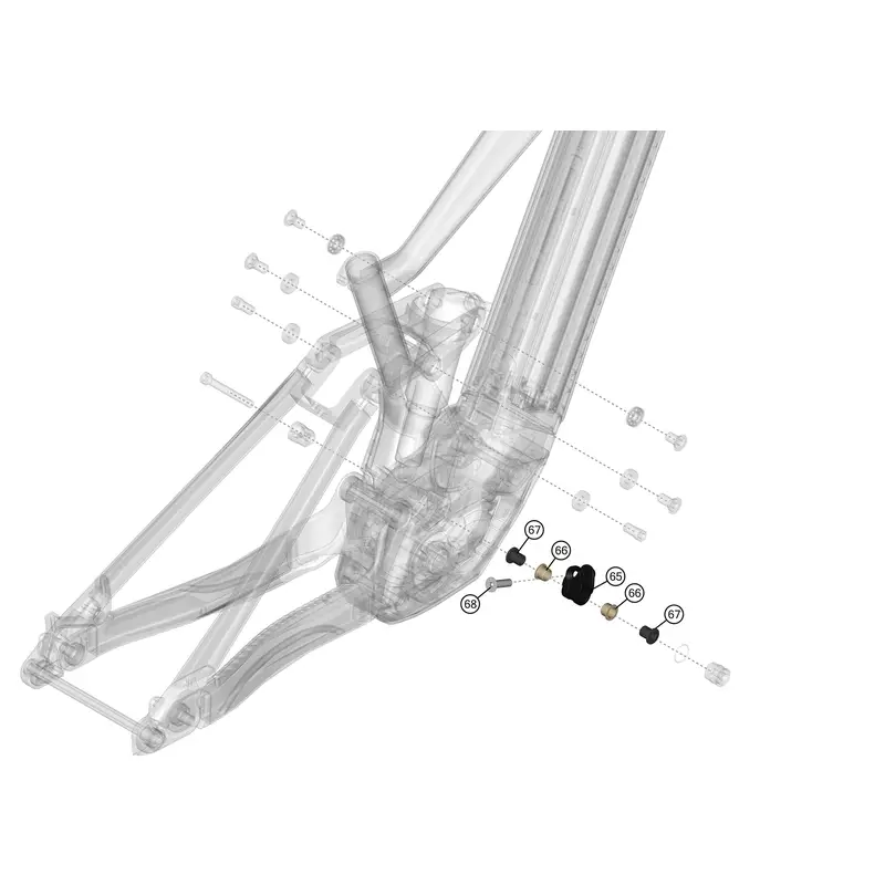 Shock absorber assembly kit for OvervolT Gen5 FS al - image