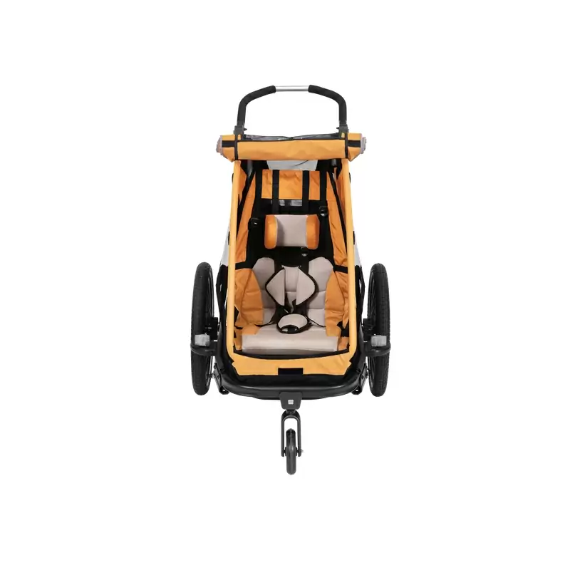 Fabric seat with belts for Kids Trailer MONO S BS-X125 20