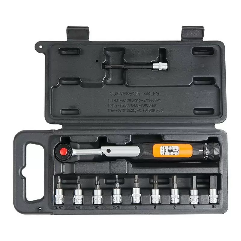 Torque wrench 2/15nm with sockets 3-10mm + TorX 25 - image