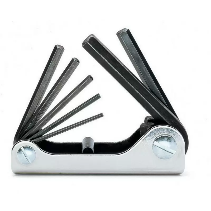 Multitool Chiave Esagonale 7PZ da 1,5mm a 6mm Bianco - image