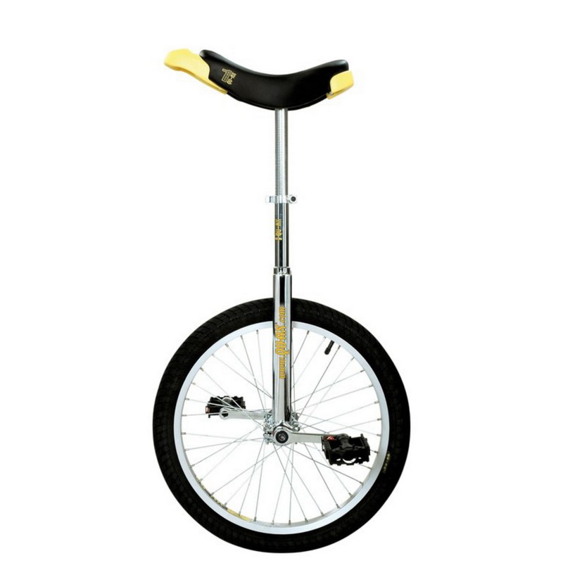 Monocycle 20'' luxe chrome 1002 avec jante aluminium roue noire