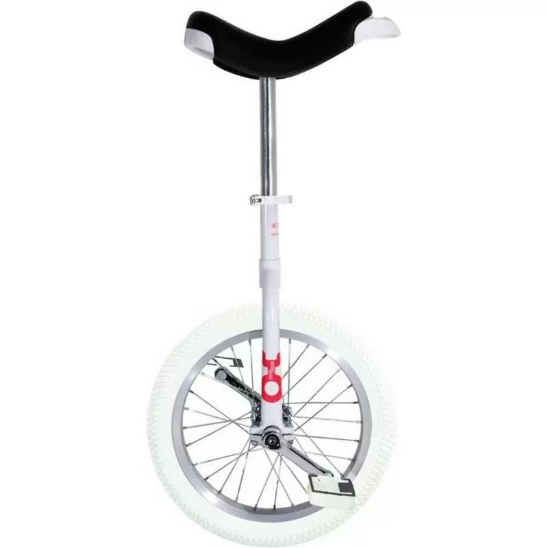 Monociclo OnlyOne 16'' bianco Indoor cerchio alluminio copertone bianco - image