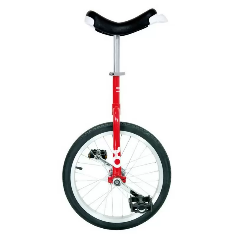 Unicycle onlyone 18'' red alloy rim,tyre black - image